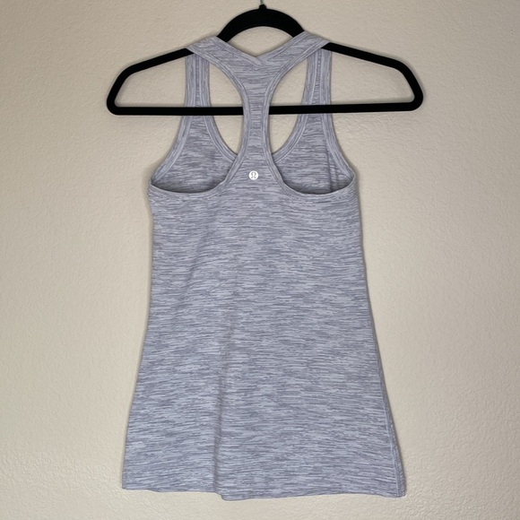 Lululemon CRB grey heathered tank no size dot maybe 4? - Picture 2 of 4